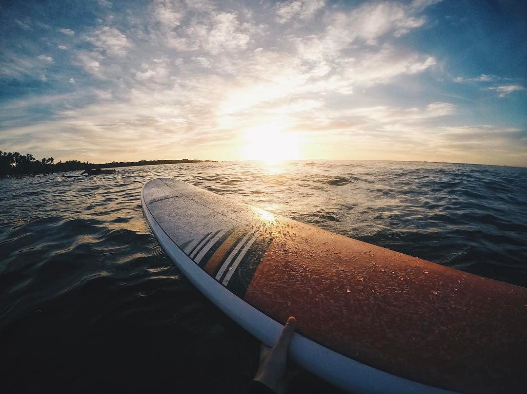 surf board tamarindo beach 