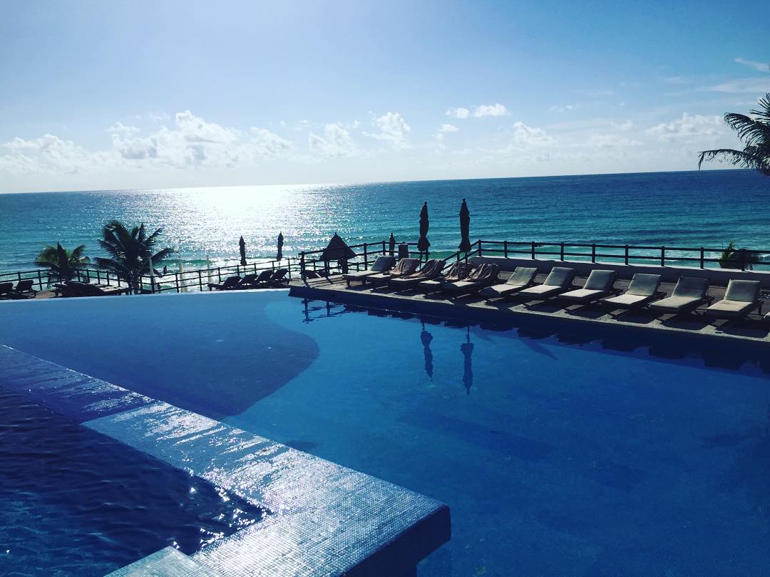 Infinity Pool, Grand Oasis Sens, Cancun, Mexico