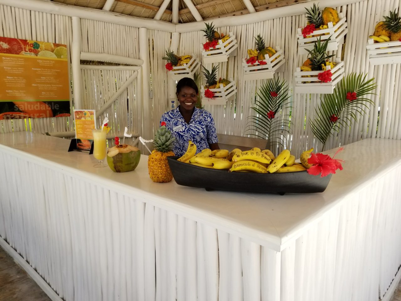 Bartender, The Bombest Bar, Catalonia Punta Cana, Riviera Maya, Mexico,