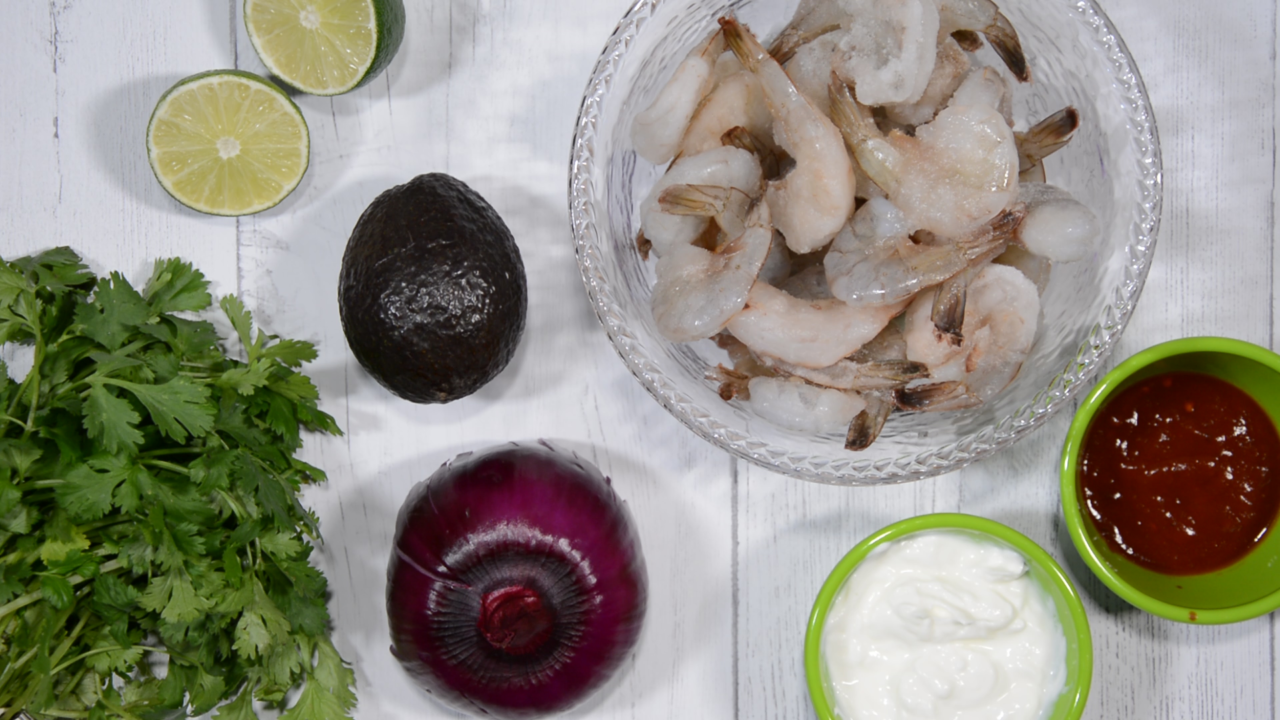 Shrimp Taco Bites ingredients